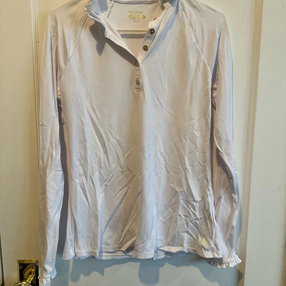 Lilly Pulitzer Hutton Ling Sleeve Luxletic Top